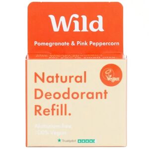 Wild Natural Deodorant Refill - Pomegranate & Pink Pepper