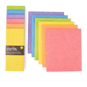 EcoLiving Compostable Sponge Cloths 6 Pack