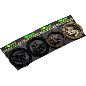Korda Lead Clip Action Pack - Gravel Korda Lead Clip Action Pack - Gravel