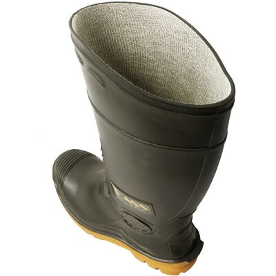Vass EVO71-1 E Boot Studded Khaki/Yellow - Size 45 UK11 Vass EVO71-1 E Boot Studded Khaki/Yellow - Size 45 UK11