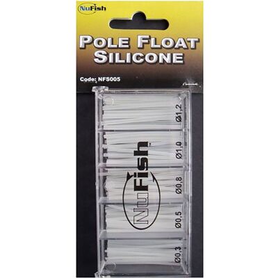 NuFish Pole Float Silicone Tubes Boxed NuFish Pole Float Silicone Tubes Boxed