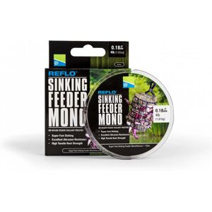 Preston Innovations Reflow Sinking Feeder Mono - Green 0.16mm