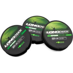 Korda LongChuck Tapered Mainline 300m - 12-30lb/0.30-0.47mm Green