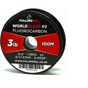 Fulling Mill World Class Fluorocarbon V2 100m - 6lb Fulling Mill World Class Fluorocarbon V2 100m - 6lb
