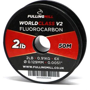 Fulling Mill World Class Fluorocarbon V2 50m - 4lb Fulling Mill World Class Fluorocarbon V2 50m - 4lb