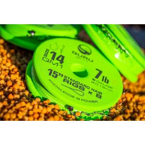 Guru QM1 Standard Hair Rig 15" - Size 14 (0.19mm) Guru QM1 Standard Hair Rig 15" - Size 14 (0.19mm)