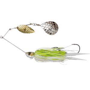 Savage Gear Da'Bush Spinnerbait 18cm 42g - Yellow White Silver Savage Gear Da'Bush Spinnerbait 18cm 42g - Yellow White Silver