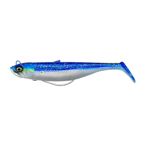 Savage Gear Savage Minnow Weedless 12.5cm 28g Sinking - Blue Pearl Silver Savage Gear Savage Minnow Weedless 12.5cm 28g Sinking - Blue Pearl Silver