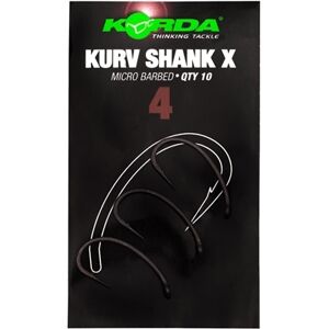 Korda Kurv Shank X Hook - Size 4 Korda Kurv Shank X Hook - Size 4