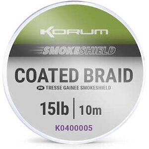 Korum Smokeshield Coated Braid 10M - 15LB - 10M Korum Smokeshield Coated Braid 10M - 15LB - 10M