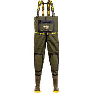 Vass Breathable Chest Waders Khaki - 43 UK9 Vass Breathable Chest Waders Khaki - 43 UK9