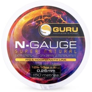 Guru N-Gauge Super Natural Clear 150m Line - 0.26mm Guru N-Gauge Super Natural Clear 150m Line - 0.26mm