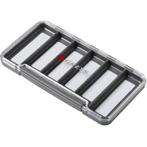 Greys Slim Waterproof Fly Box - 6 Compartments Greys Slim Waterproof Fly Box - 6 Compartments