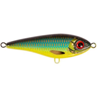 Strike Pro - Buster Jerk Lure 15cm 75g - Green Tiger - Lure Strike Pro - Buster Jerk Lure 15cm 75g - Green Tiger - Lure