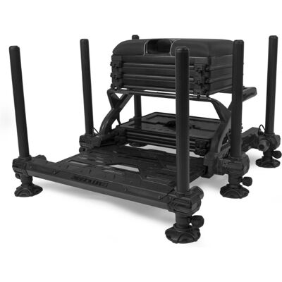 Preston Innovations Absolute Station Seatbox - Graphite Preston Innovations Absolute Station Seatbox - Graphite