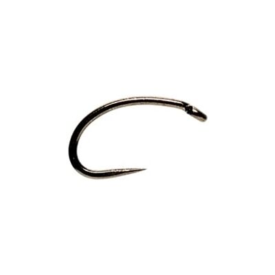 Fulling Mill Tactical Midge Black Nickel Barbless Hooks - 22 Fulling Mill Tactical Midge Black Nickel Barbless Hooks - 22