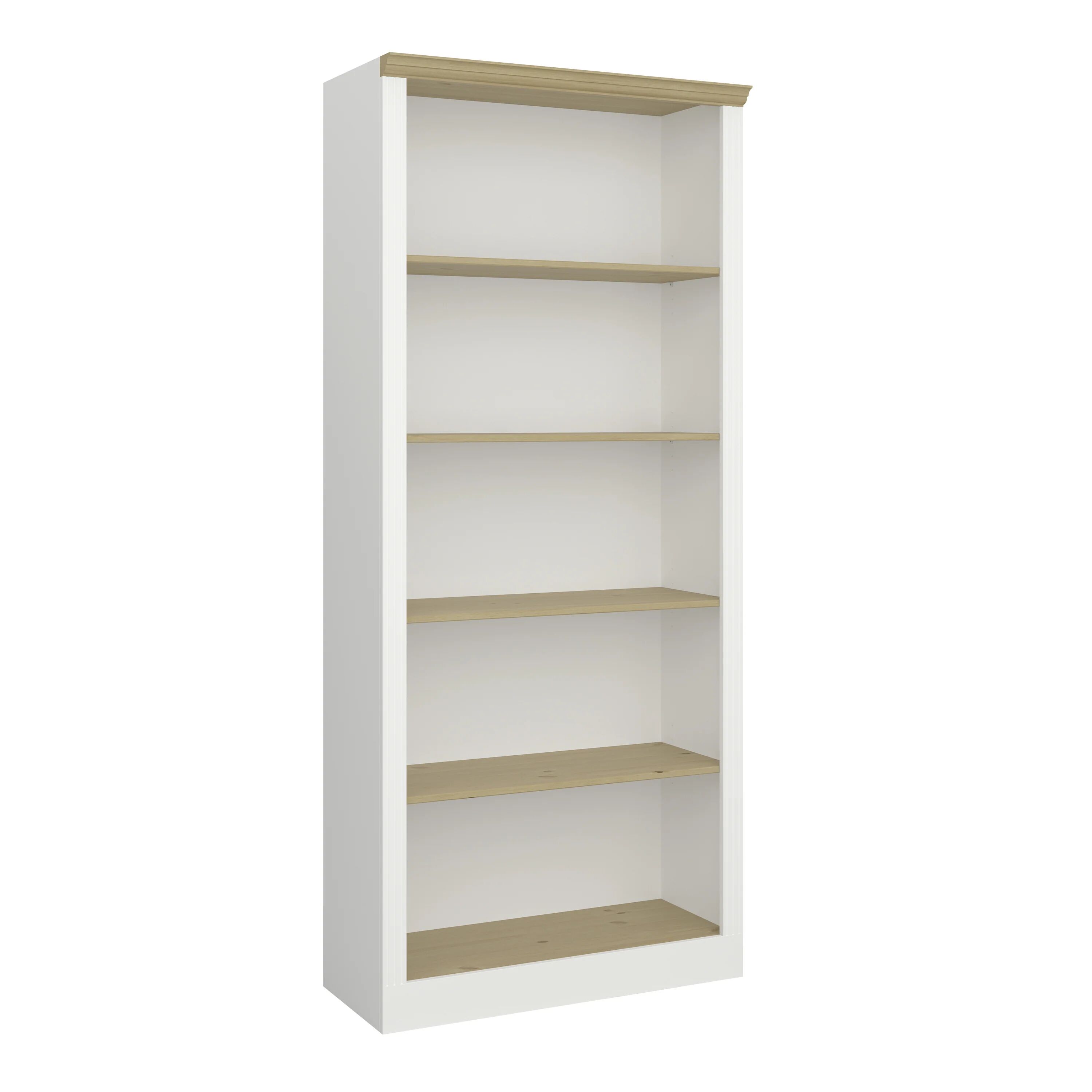Furniture To Go Nola 4 Shelf Bookcase - Available In 2 Colours