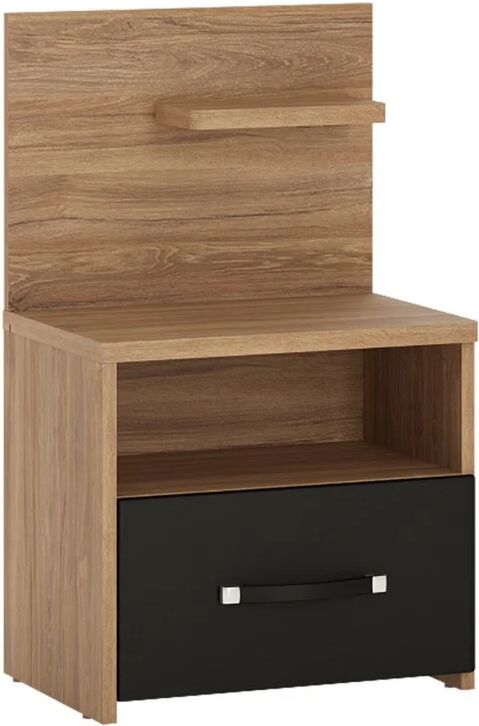 Furniture To Go Monaco 1 Drawer Bedside Cabinet - Right Hand Shelf