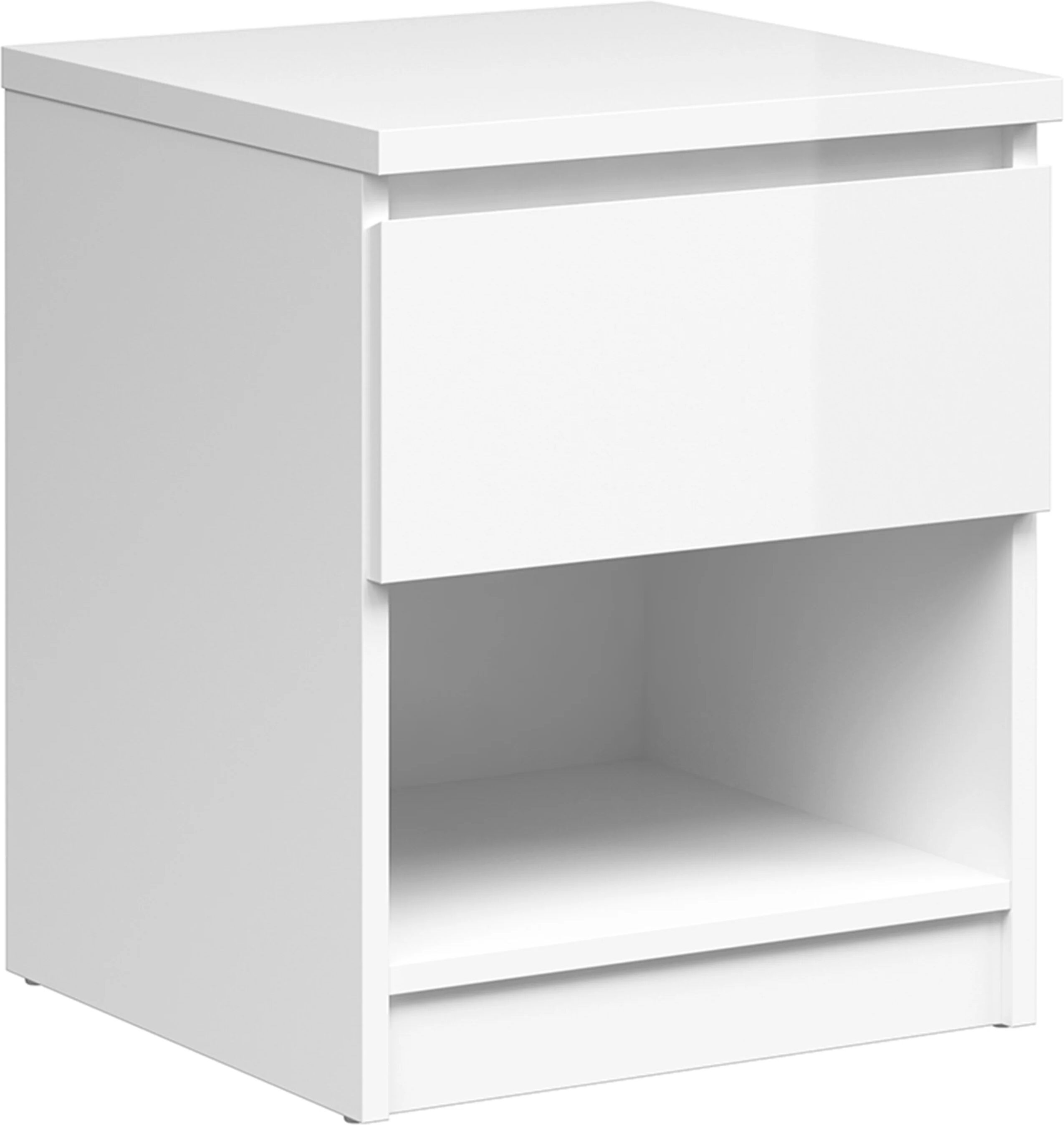 Furniture To Go Naia 1 Drawer 1 Shelf Bedside Cabinet - Available In 4 Colours