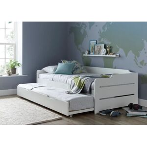 Bedmaster Copella White Guest Bed With Trundle