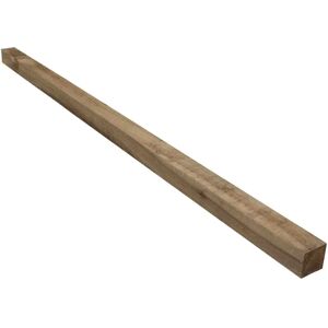 Rowlinson 3" Brown Fence Posts (75x75mm)