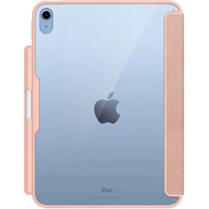 Qdos MUSE folio case for iPad 10.9" - 2022 (10th gen) - Clear / Pink