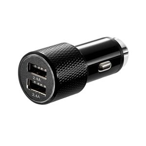 Qdos PowerSteel Dual Port Car Charger