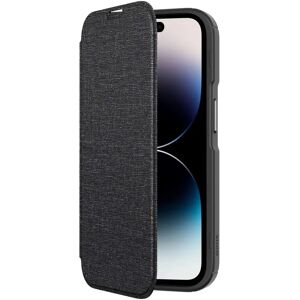 Qdos HYBRID FOLD + SNAP for iPhone 14 Pro - Black / Clear