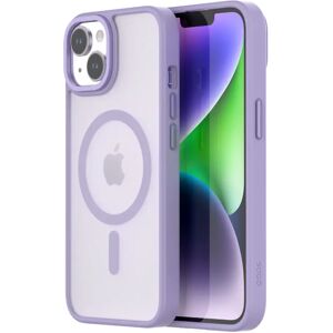 Qdos HYBRID SOFT + SNAP for iPhone 14/13 - Clear / Lavender