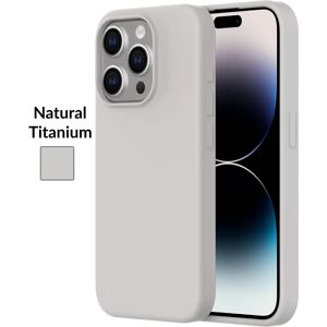 Qdos TOUCH PURE + SNAP for iPhone 15 Pro - Natural Titanium