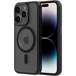 Qdos HYBRID SOFT + SNAP for iPhone 15 Pro - Clear / Black Titanium