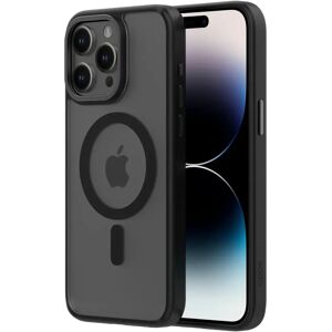 Qdos HYBRID SOFT + SNAP for iPhone 15 Pro Max - Clear / Black Titanium