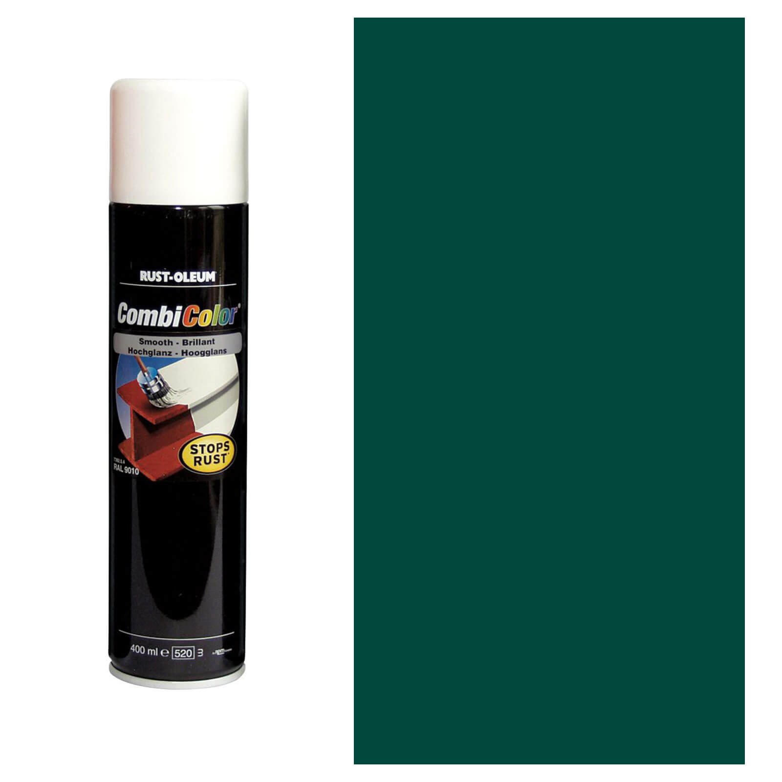 DeWalt Rust Oleum CombiColor Metal Spray Paint Moss Green 400ml