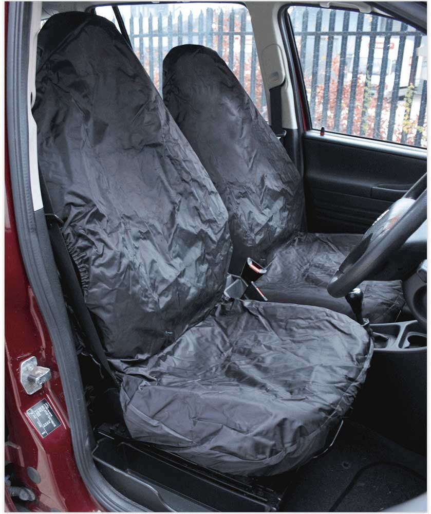DeWalt Sealey 2 Piece Heavy Duty Front Car Seat Cover Set
