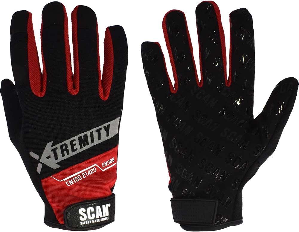 DeWalt Scan Touch Screen Work Gloves XL