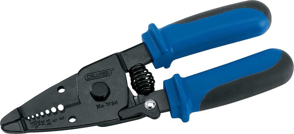 DeWalt Draper Spring Loaded Wire Stripper 0.5mm - 6mm