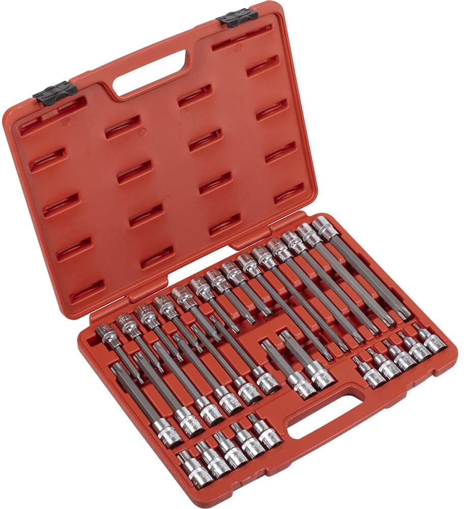 DeWalt Sealey 32 Piece 1/2" Drive Torx Socket Bit Set 1/2"