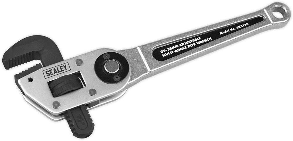 DeWalt Sealey AK5115 Heavy Duty Multi Angle Pipe Wrench