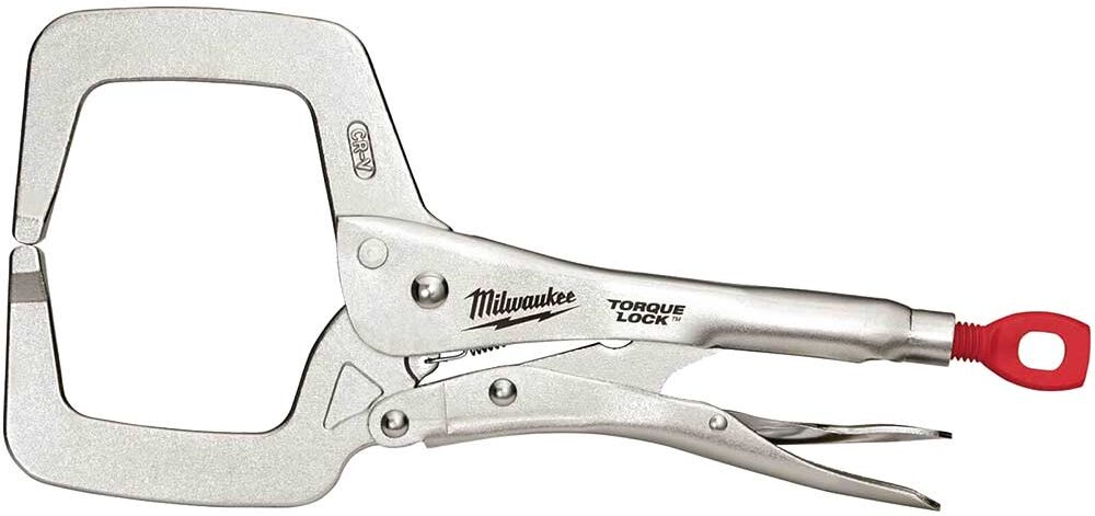 DeWalt Milwaukee Torque Lock Locking C Clamp Pliers 275mm