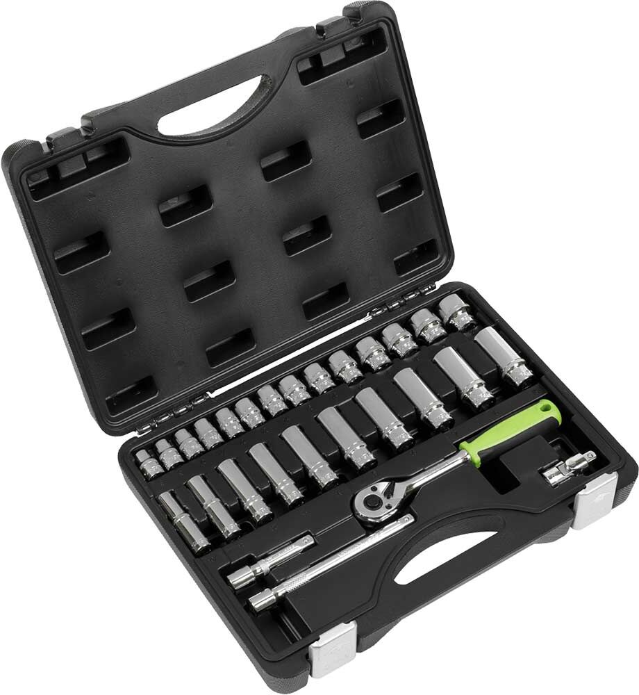 DeWalt Siegen 28 Piece 3/8" Drive Hex Socket Set 3/8"