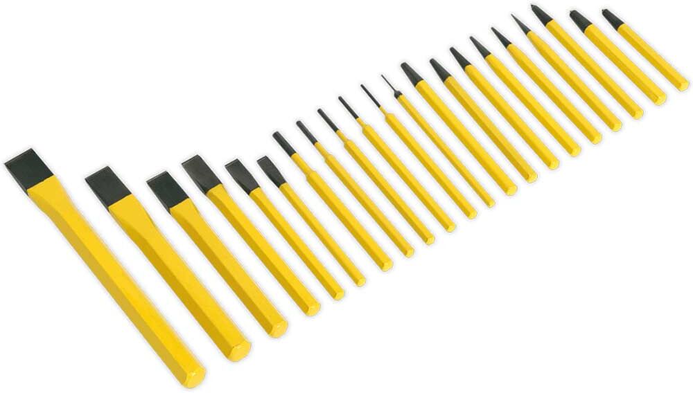 DeWalt Siegen 21 Piece Punch and Cold Chisel Set