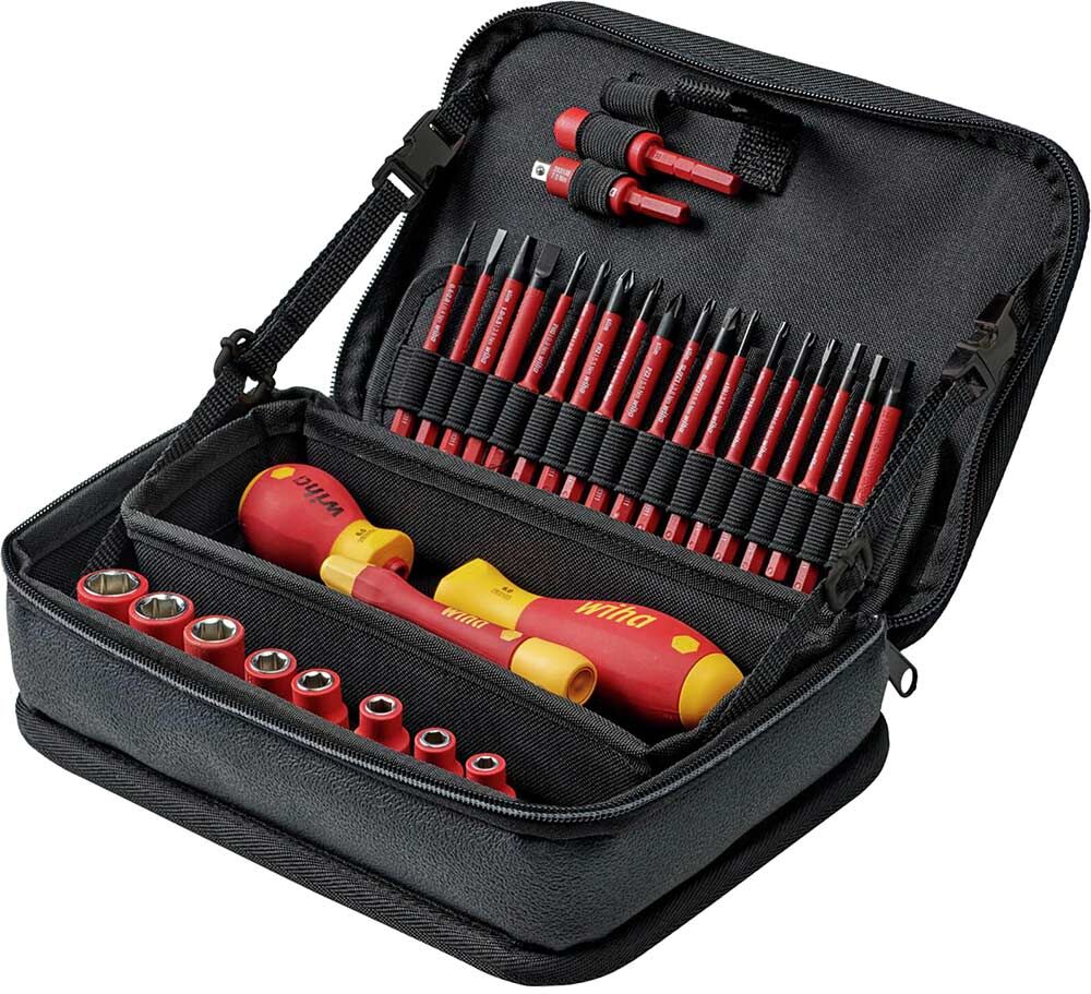 DeWalt Wiha Slimvario 32 Piece VDE Insulated Screwdriver and Nut Driver Set