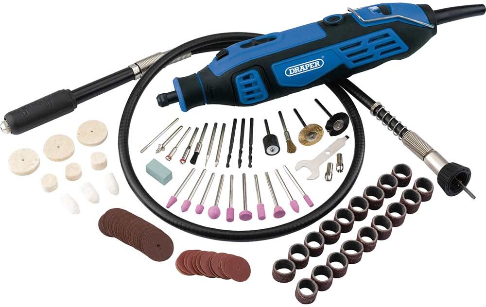 DeWalt Draper MT180D111 Rotary Multi Tool and 111 Piece Accessory Kit 240v