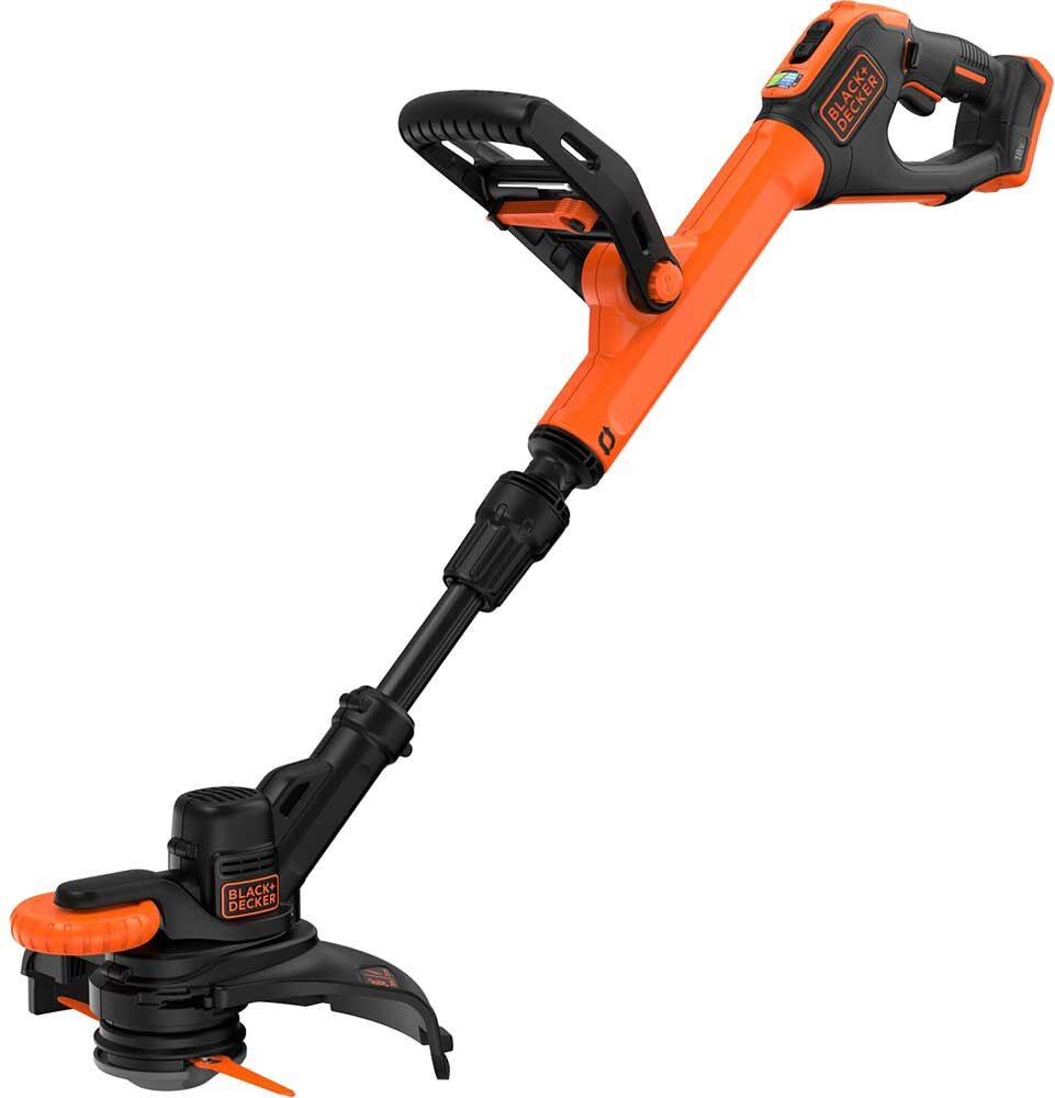 DeWalt Black and Decker BCSTR918 18v Cordless Resin Blade Telescopic Grass Trimmer and Edger 280mm No Batteries No Charger