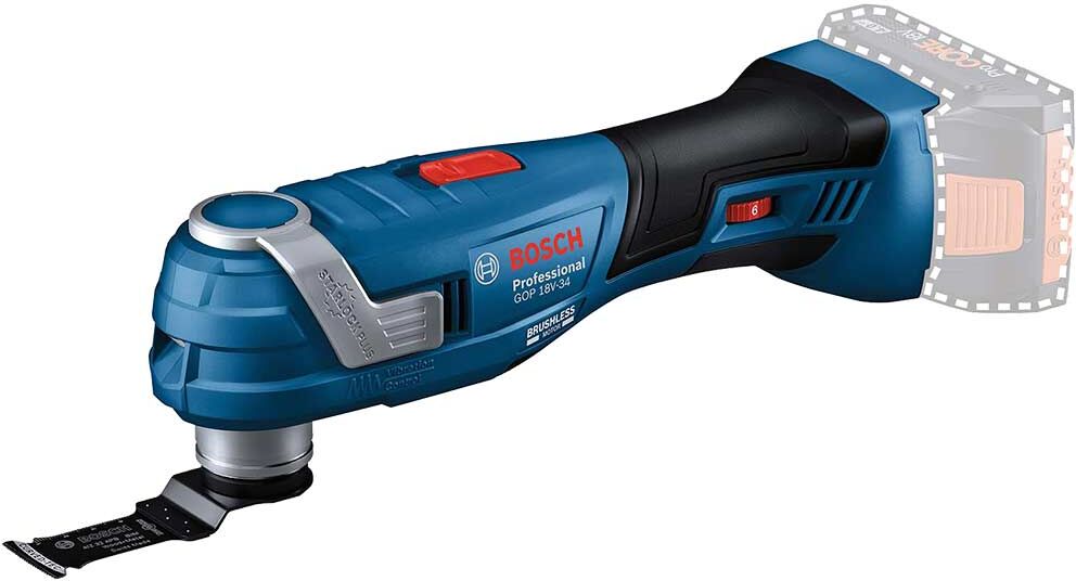 DeWalt Bosch GOP 18V-34 18v Cordless Brushless Starlock Plus Oscillating Multi Tool No Batteries No Battery Charger No Case