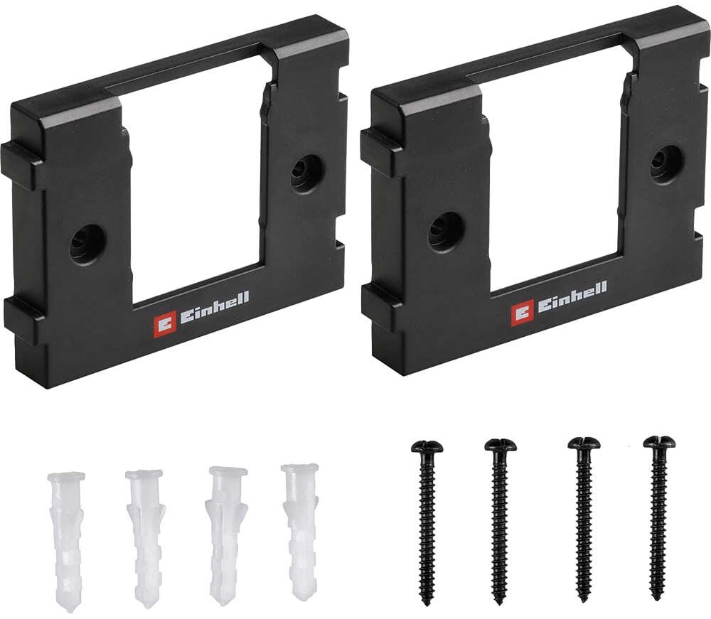 DeWalt Einhell Battery Wall Mount Storage Brackets for 18v PXC Batteries Pack of 2