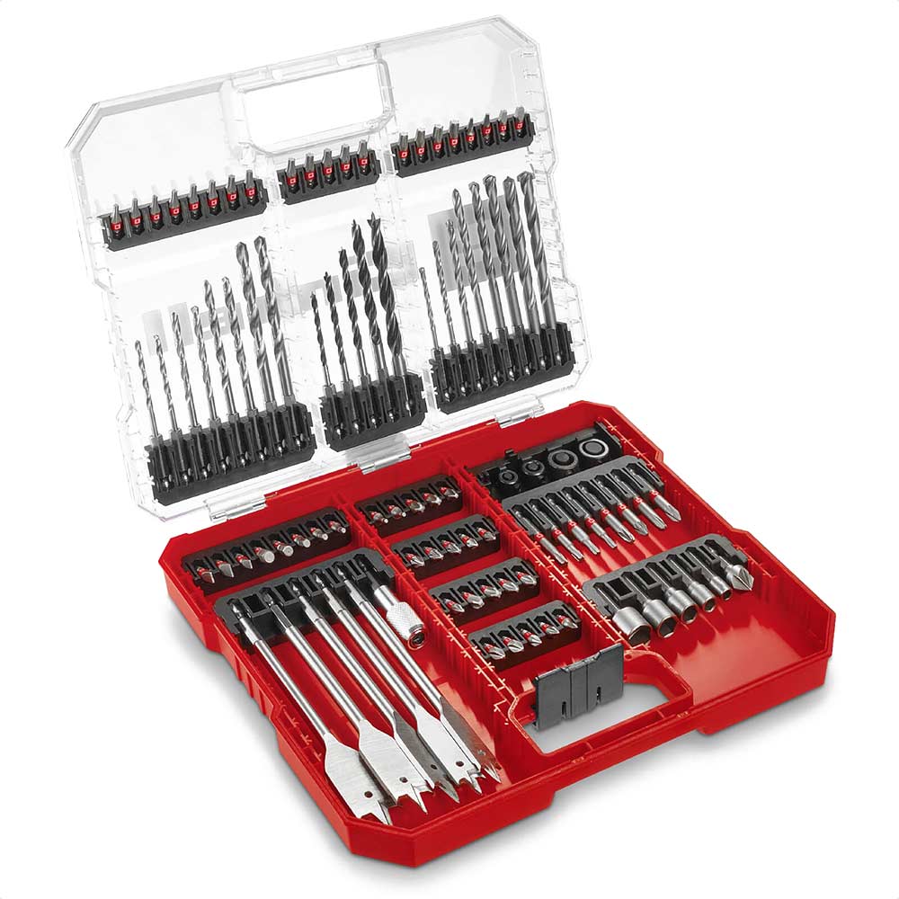 DeWalt Einhell 95 Piece Drill and Screwdriver Bit Set in XL Case