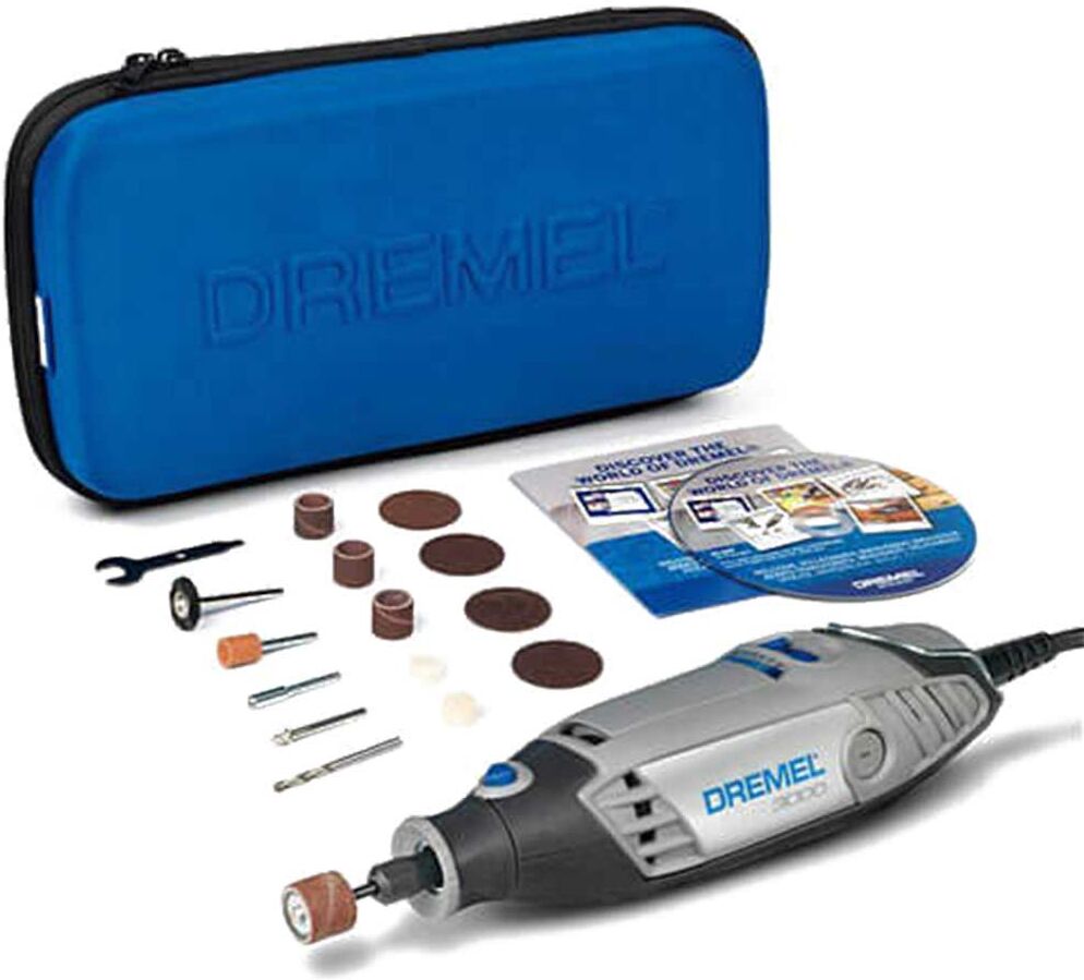 DeWalt Dremel 3000 Rotary Multi Tool 15 Accessory Kit 240v