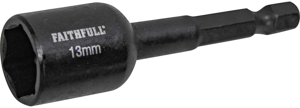DeWalt Faithfull Magnetic Impact Nut Driver 13mm