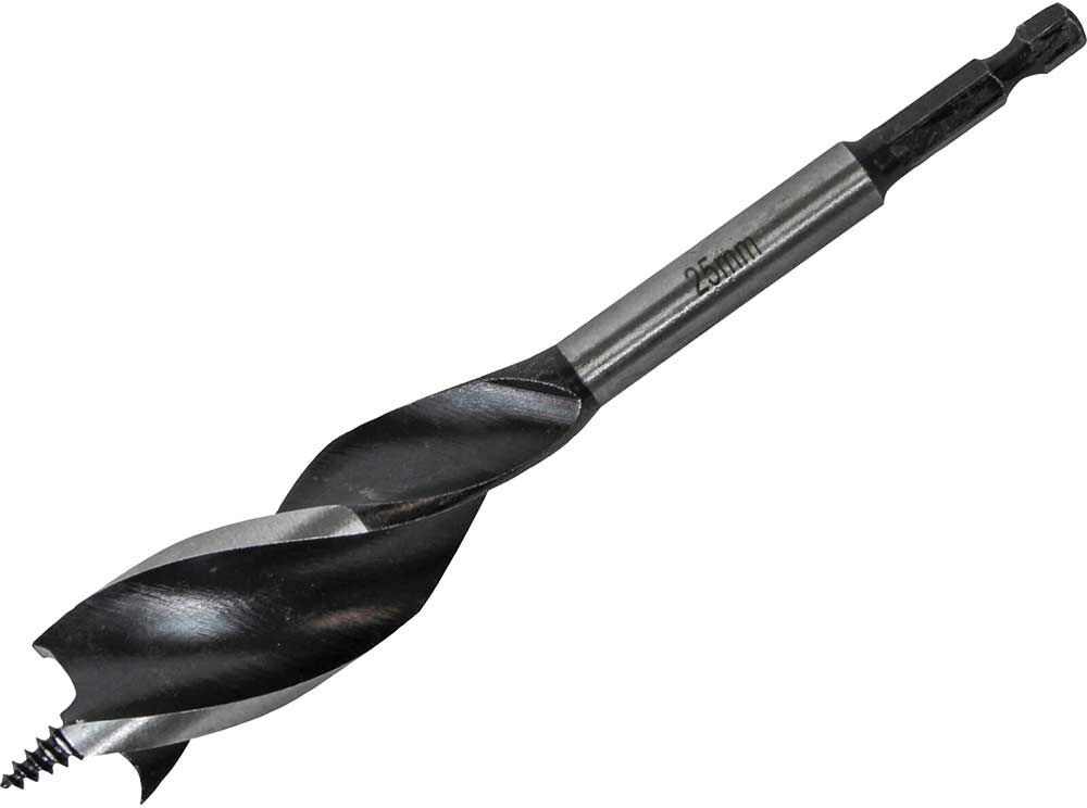DeWalt Faithfull Tri-Point Speed Auger Drill Bits 25mm 159mm Pack of 1